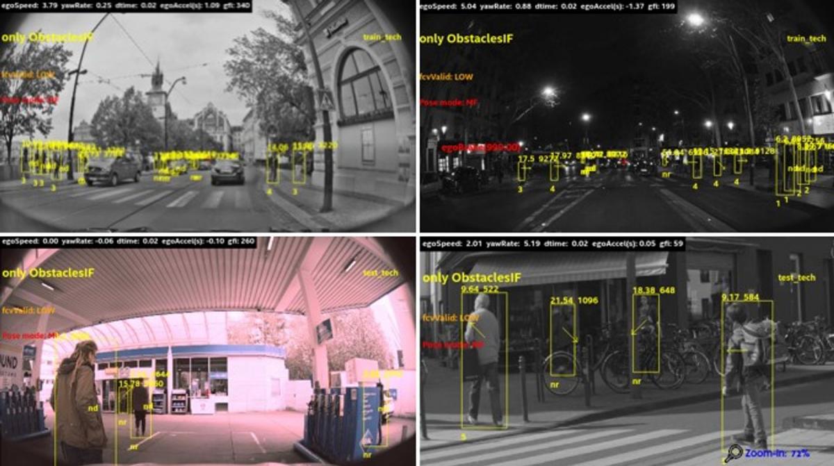 Screenshots from CCTV cameras