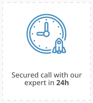 Secured call with our expert in 24h