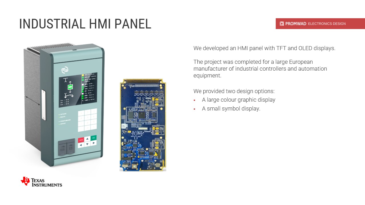 HMI panel