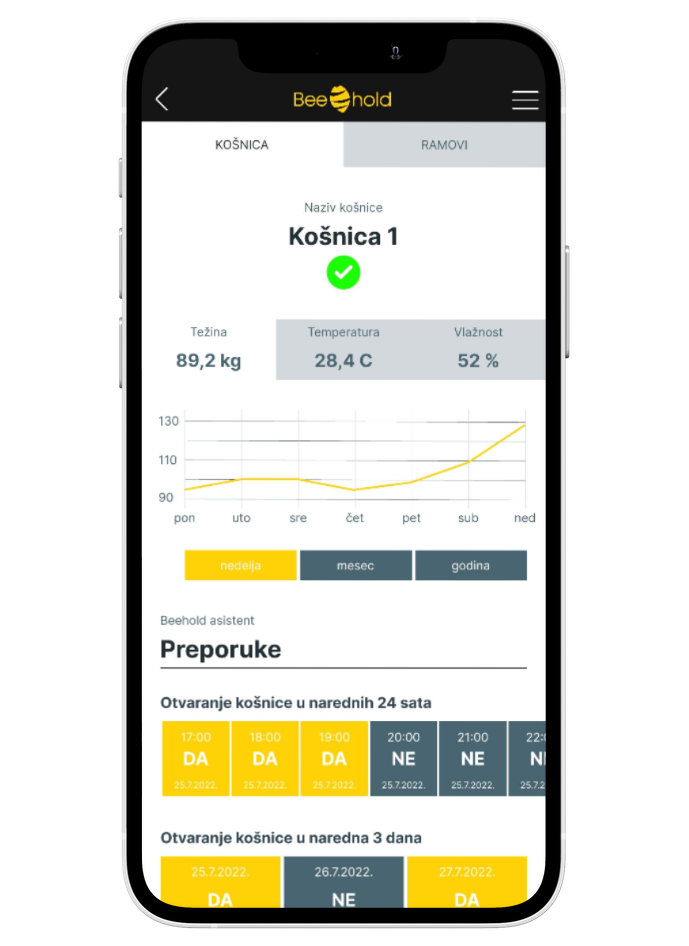 digital assistant for beekeepers (app)