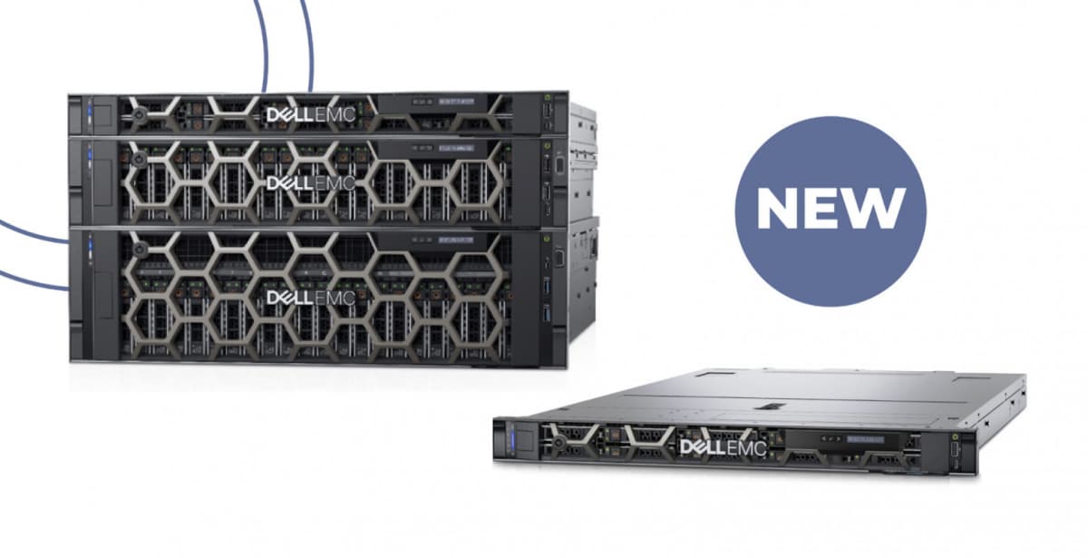 Dell line of servers and network storage 