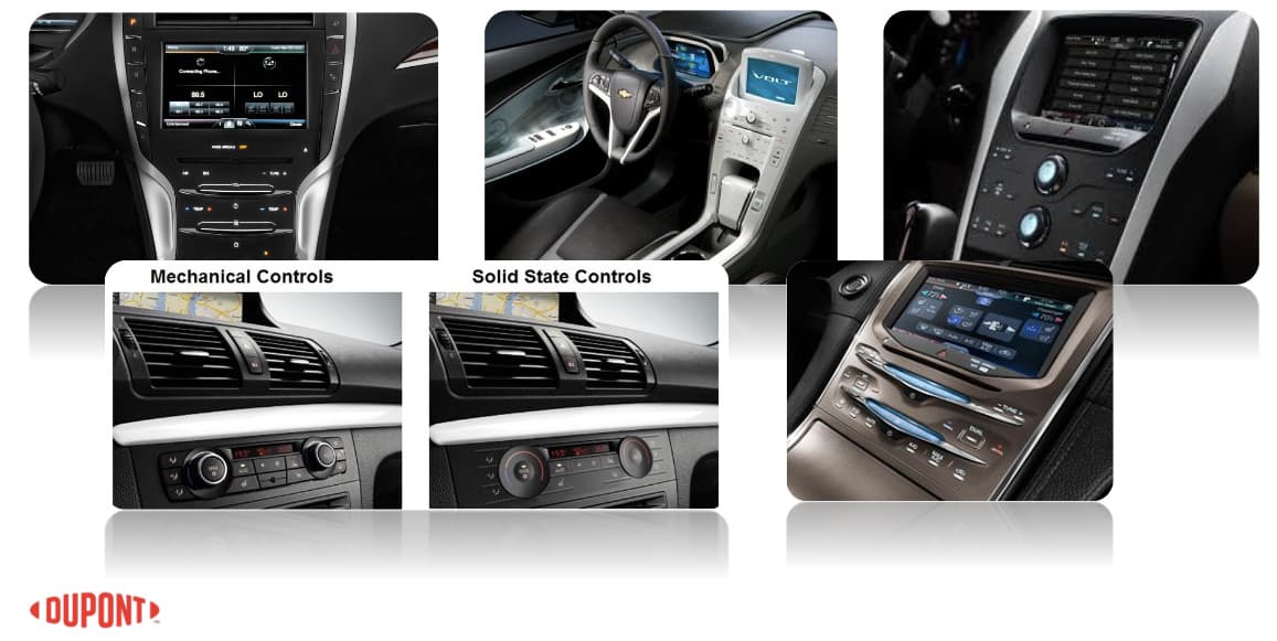 Automotive UI future by DuPont