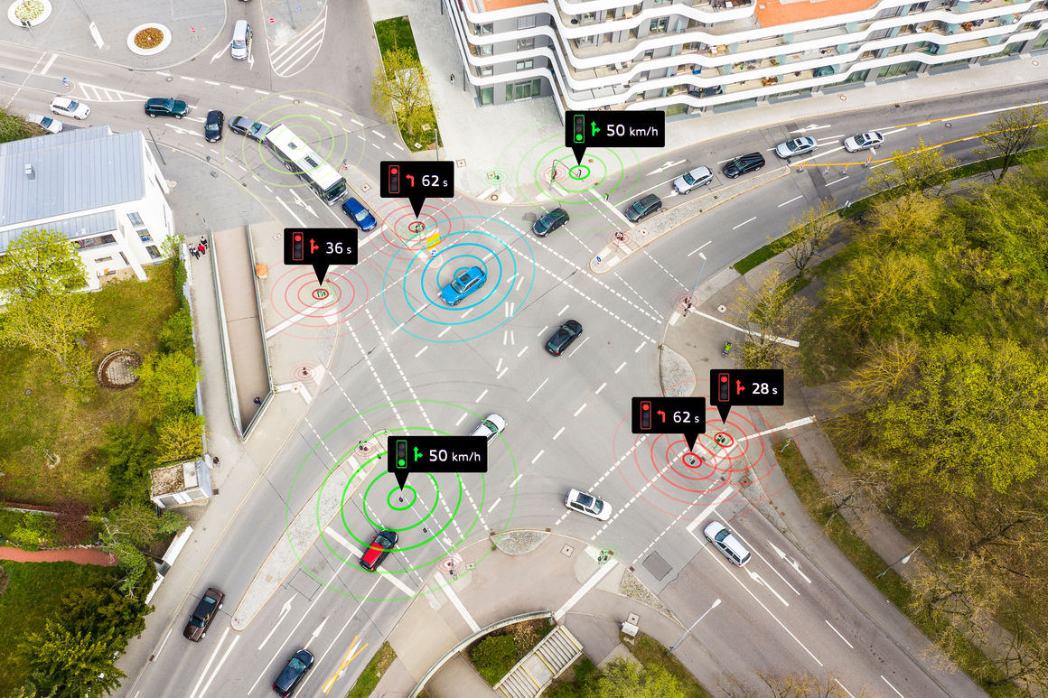 Audi's Green Light Optimised Speed Advisory 