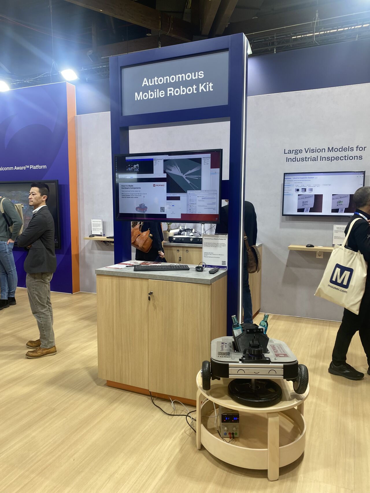 EW 2025 AI Delivery Robot Promwad