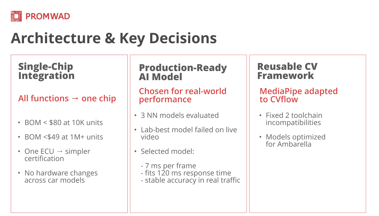 Architecture & Key Decisions