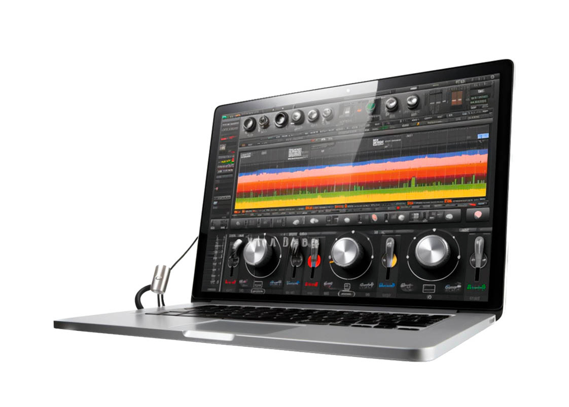 Virtual audio mixer