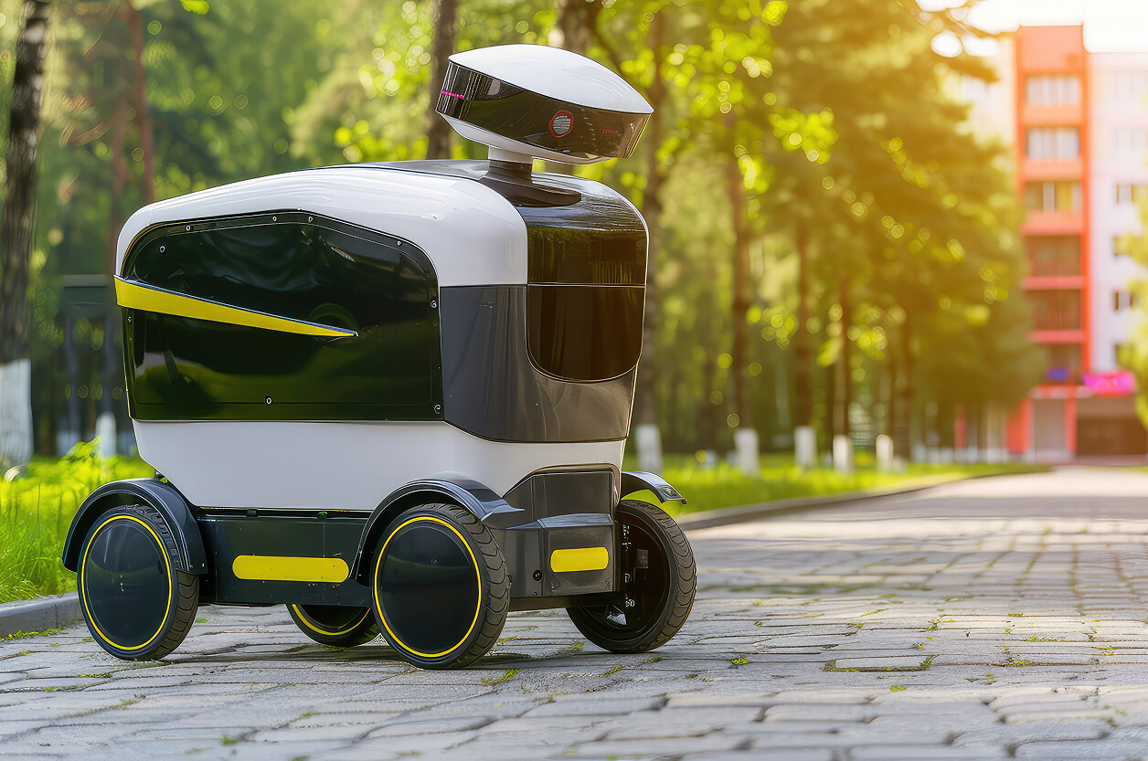 Integrating V2X Communication in Autonomous Delivery Vehicles