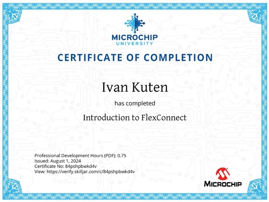 Flexconnect Certificate Ivan Kuten