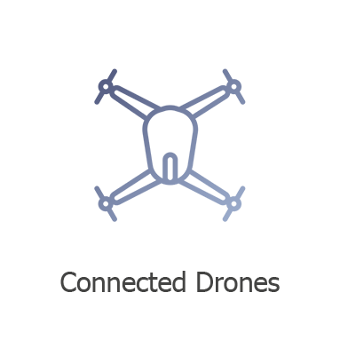 Connected Drones