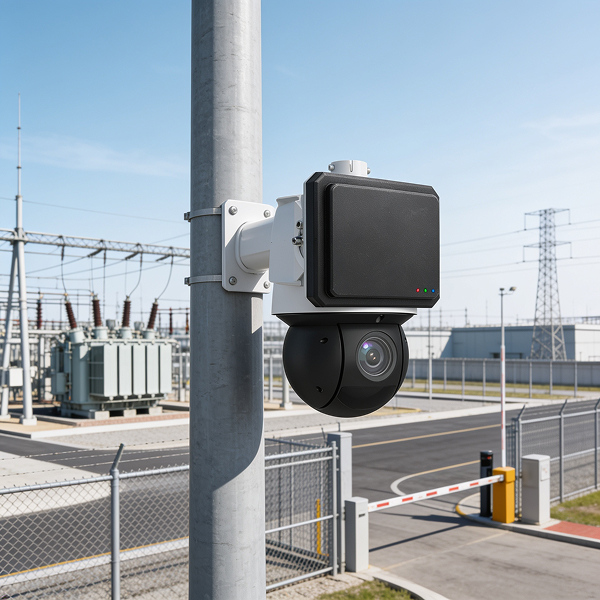 Critical infrastructure perimeter security — radar and video fusion