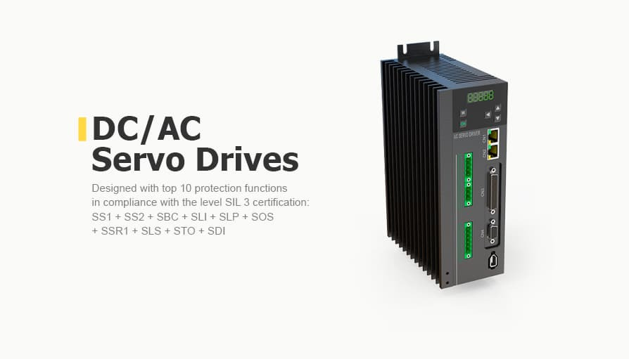 DC AC servo drives