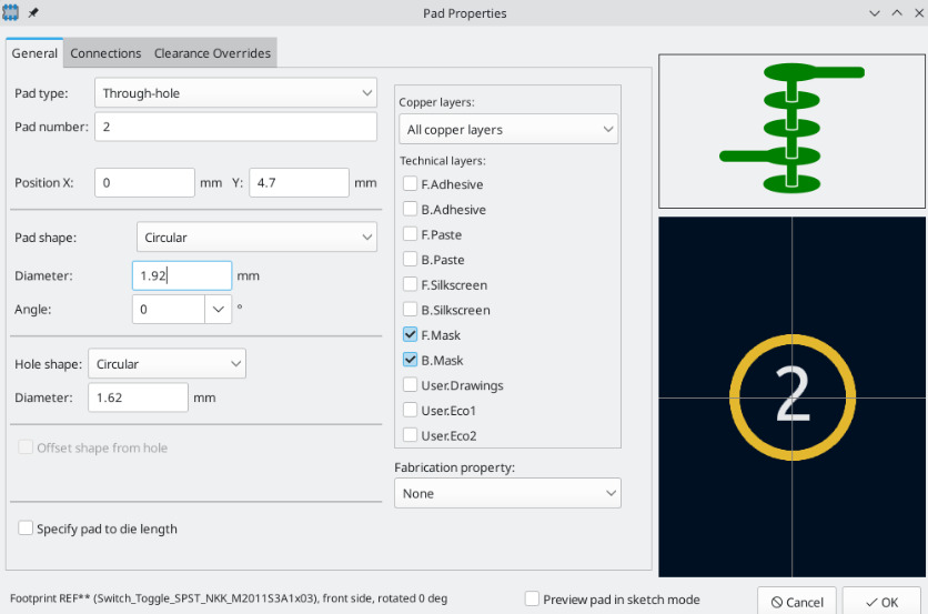 KiCad Footprint