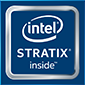 Intel FPGA stratix logo