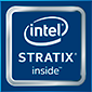 Intel FPGA stratix logo