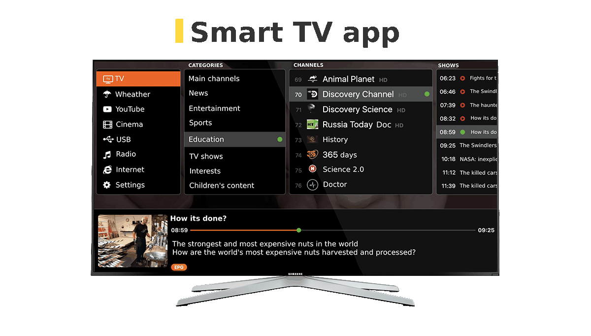 Luna app launches on LG smart TVs