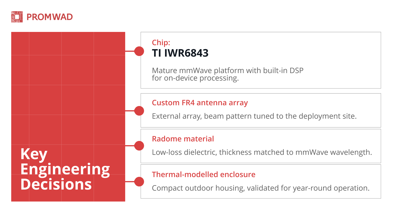 Key Engineering Decisions