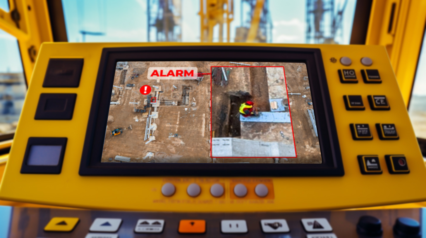 Instant AI-powered real-time alerts for crane operators for their quick response
