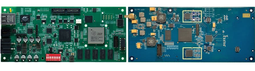 The architecture of the FPGA digital signal processing module