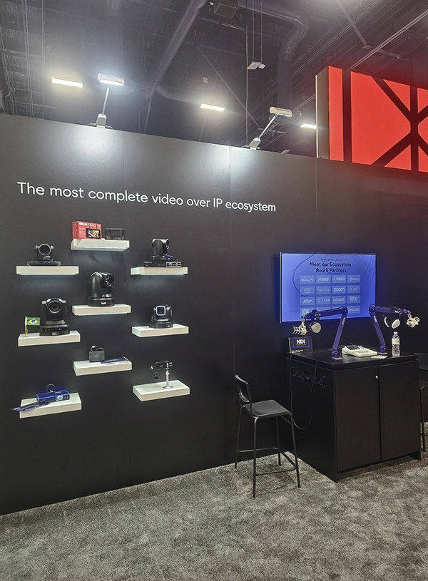 NDI Booth at NAB Show, Las Vegas, Apr 2026