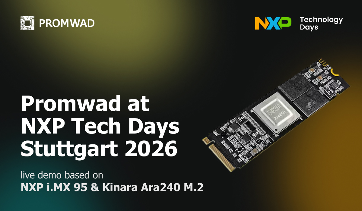 Promwad at NXP Tech Days Stuttgart 2026: Prompt-Driven Edge AI for Automotive Multi-Camera Systems