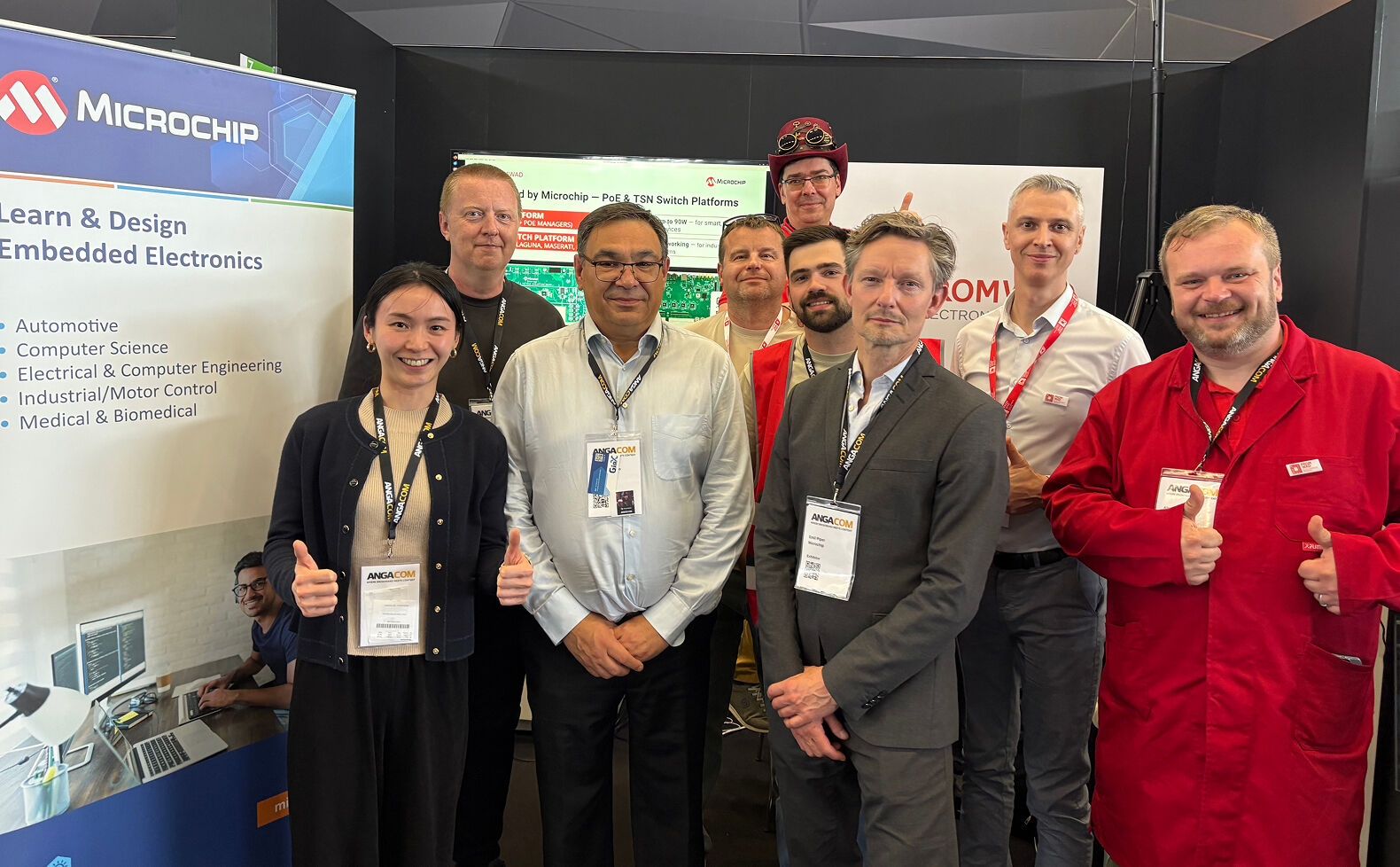 Promwad and Microchip team Angacom 2025