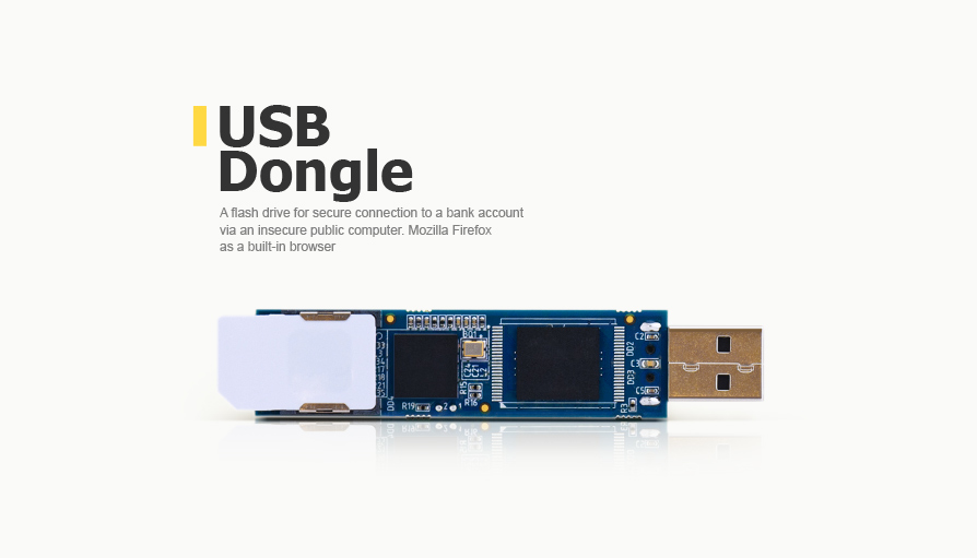 Secure USB Dongle For Online Banking Embedded Browser And PKCS 11 