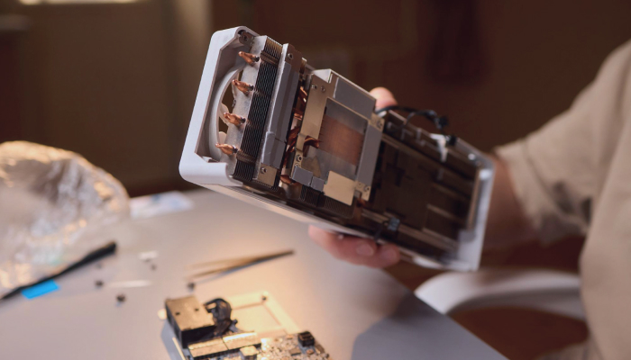 Mechatronic device assembly during production preparation
