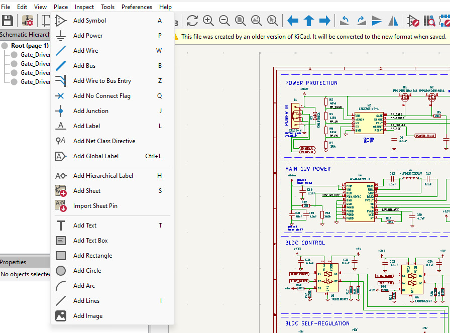 KiCad Schematic