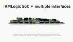 AMLogic SoC + multiple interfaces Hardware solution for Vestel Electronics to export to 156 countries around the world. Screens up to 65 inches. 4K video resolution. V-by-One/LVDS and many other interfaces.