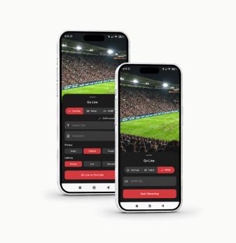 Mobile Live Streaming Reference Platform
