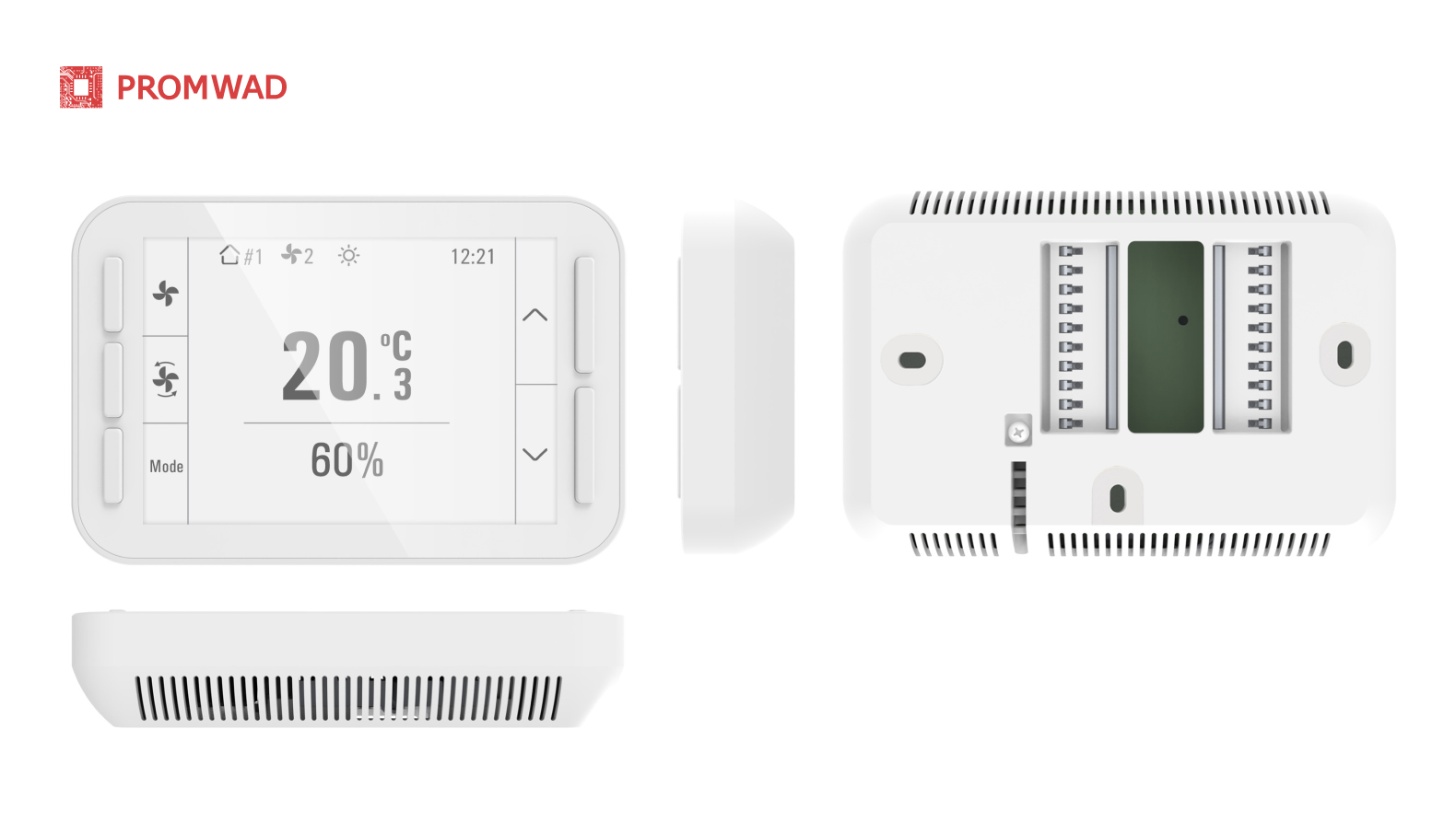 The second prototype of the wireless thermostat 