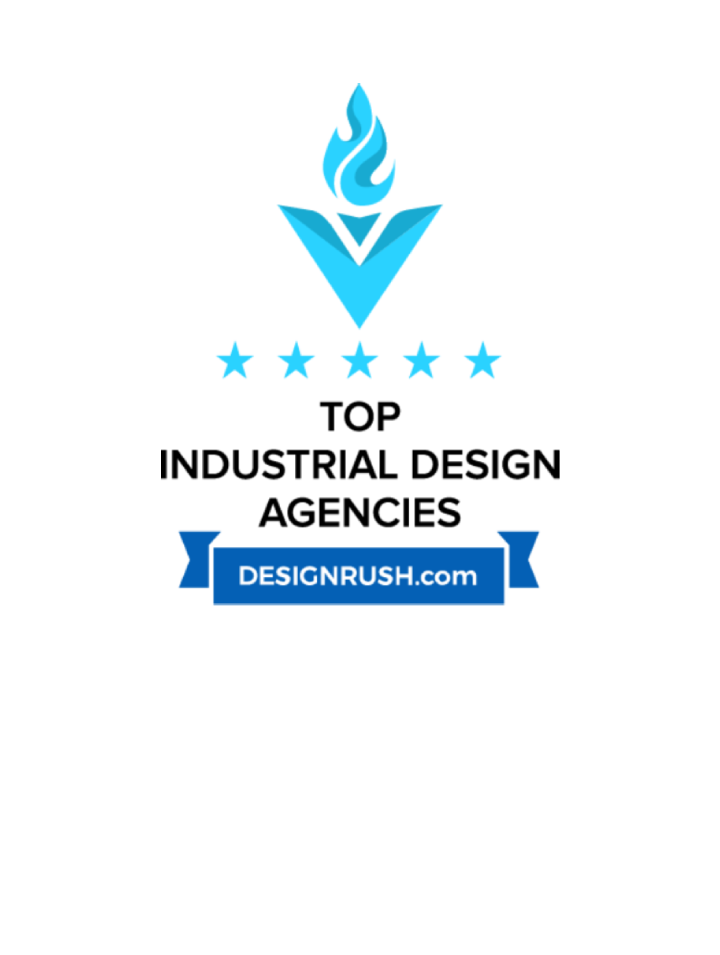 designrush top industrial design badge