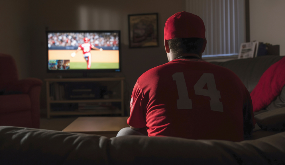 video conference during sport game