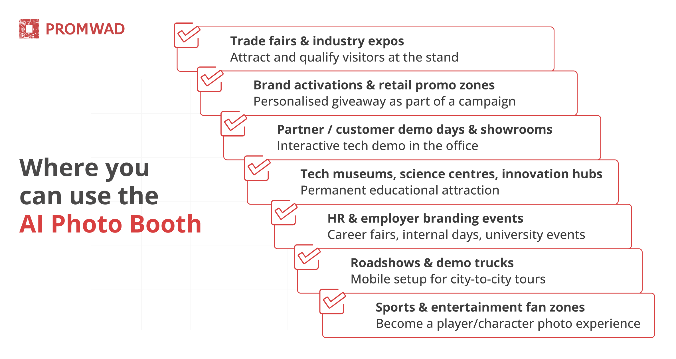 Where you can use the AI Photo Booth