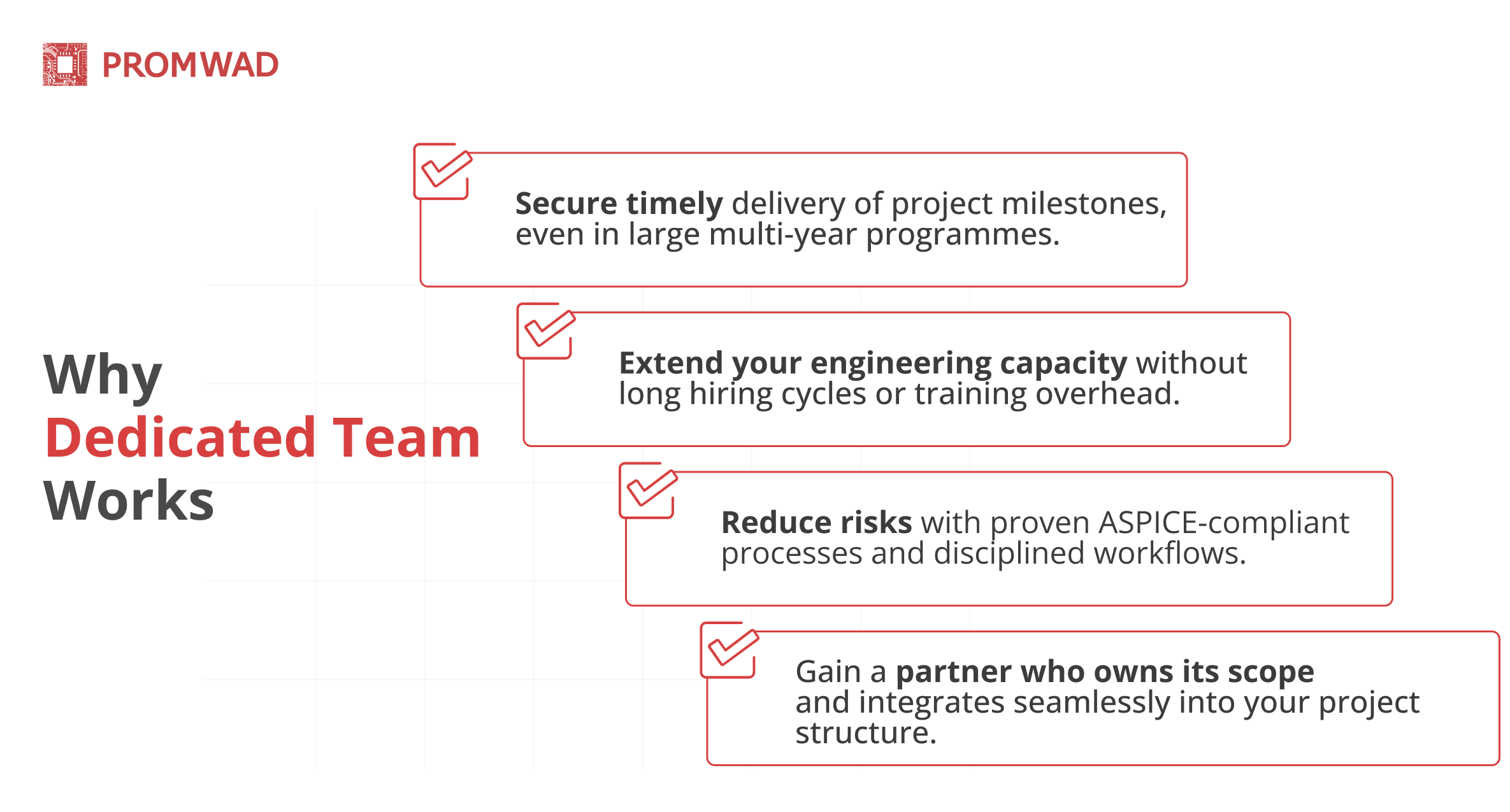 Why Dedicated Team Works 
